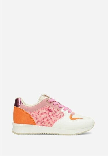Sneaker Fleur mini Pink