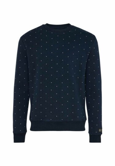 Sweatshirt with all over print Navy