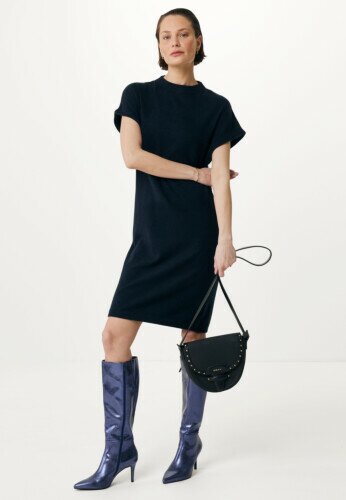 Knitted dress Navy