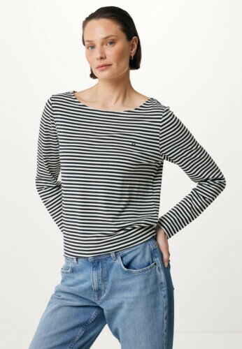 Isabel Striped T-shirt Off White