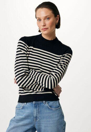 Striped Pullover Cream