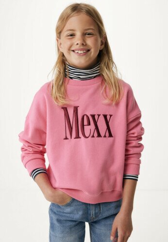 Sweater With Embroidery Pink
