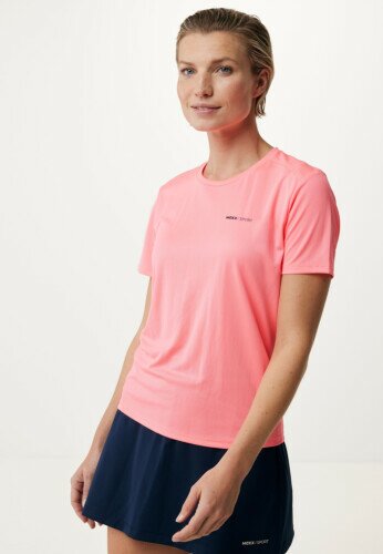 Short Sleeve Sport T-shirt Neon Pink