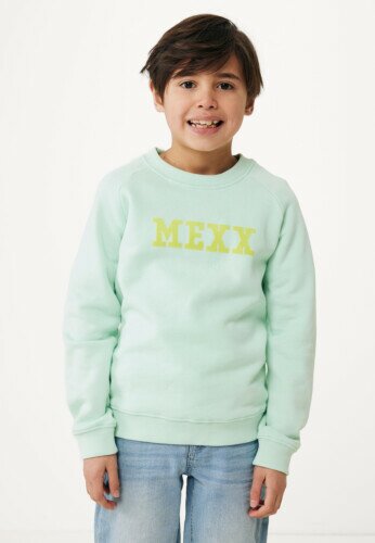 Sweater with artwork Pastel Green