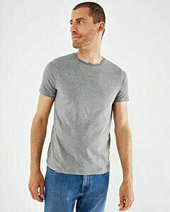 Crewneck T-Shirt Grey Melange