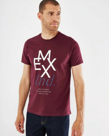 Mexx OLIVER T-Shirt SS Bordeaux Red
