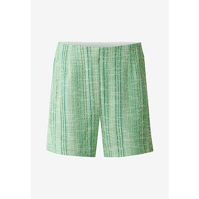 Summer boucle shorts with welt pockets Bright Green | Mexx.com