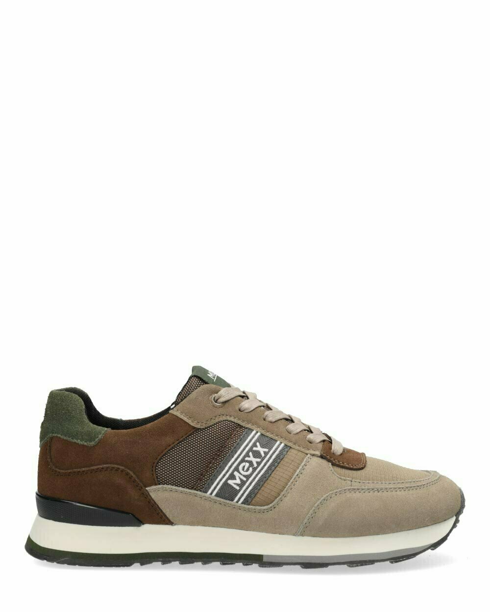 Sneaker Hoover Taupe/Donkerbruin